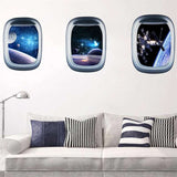 Galaxy Planets 3D Wall Sticker - Universe Decor - WHIMSY BARGAIN WAREHOUSE