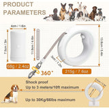 Retractable UFO Pet Leash With LED Light