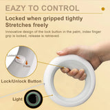 Retractable UFO Pet Leash With LED Light