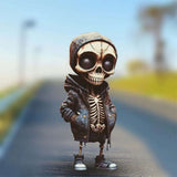 Creepy Cool Skeleton Figurine - Halloween Decor - WHIMSY BARGAIN WAREHOUSE