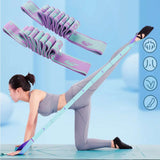 Yoga Stretch Strap: Portable Fitness Accessory - WHIMSY BARGAIN WAREHOUSE