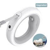 Retractable UFO Pet Leash With LED Light