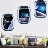 Galaxy Planets 3D Wall Sticker - Universe Decor - WHIMSY BARGAIN WAREHOUSE