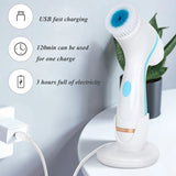 Facial Spa System - Rechargeable Spin Brush Set for Deep Cleaning - WHIMSY BARGAIN WAREHOUSE