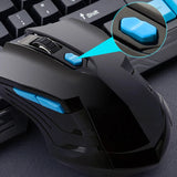 Wireless Gaming Keyboard Mouse Combo - WHIMSY BARGAIN WAREHOUSE