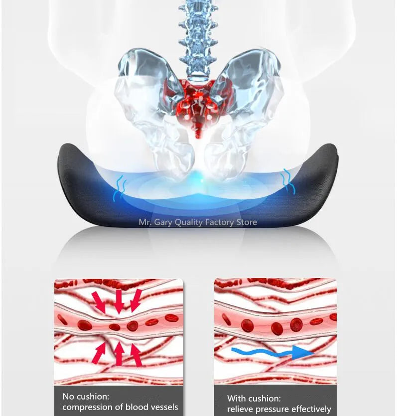 Orthopedic Memory Foam Seat Cushion