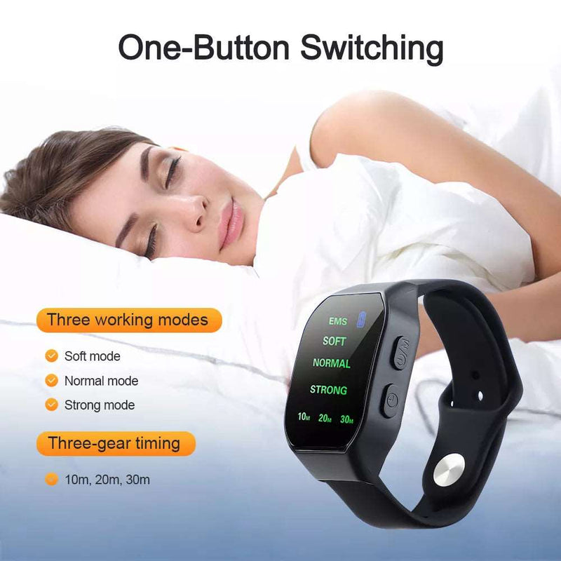 EMS Sleep Aid Watch - Hypnosis Device for Fast Sleep - WHIMSY BARGAIN WAREHOUSE