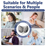 Memory Foam Heated Neck Pillow - WHIMSY BARGAIN WAREHOUSE