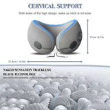 Memory Foam Heated Neck Pillow - WHIMSY BARGAIN WAREHOUSE