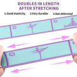 Yoga Stretch Strap: Portable Fitness Accessory - WHIMSY BARGAIN WAREHOUSE