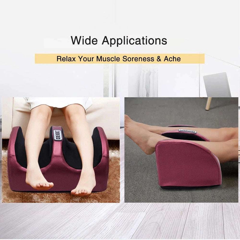 Electric Foot Massager with Heat and Shiatsu Kneading - WHIMSY BARGAIN WAREHOUSE