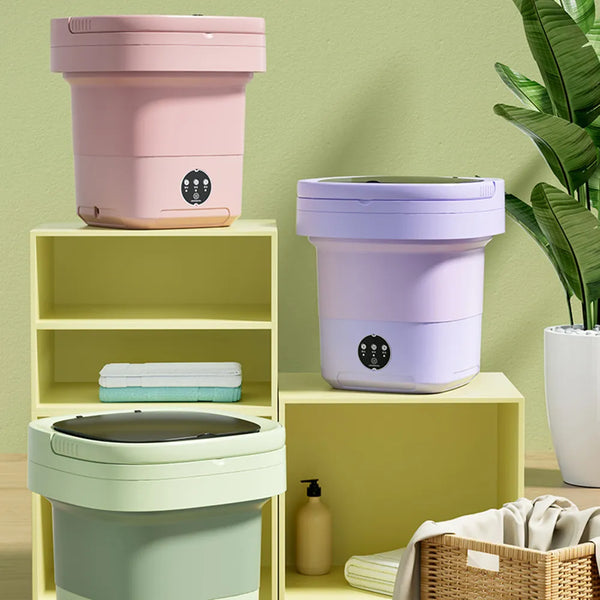 6L Foldable Portable Washing Machine - WHIMSY BARGAIN WAREHOUSE