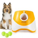 Automatic Dog Ball Launcher with 3 Tennis Balls - WHIMSY BARGAIN WAREHOUSE