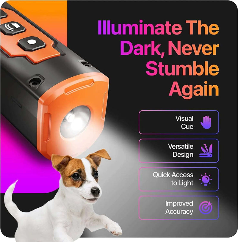 Dog Repeller & Training Device with LED Flashlight - WHIMSY BARGAIN WAREHOUSE