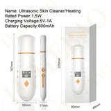 Ultrasonic Facial Skin Scrubber - WHIMSY BARGAIN WAREHOUSE