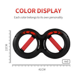 8-Word Chest Expander - Forearm Strength Trainer for Home Gym - WHIMSY BARGAIN WAREHOUSE