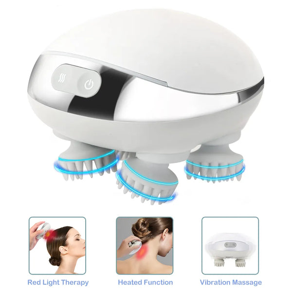 Electric Scalp Massager - WHIMSY BARGAIN WAREHOUSE